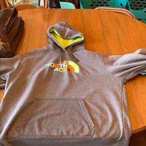 North face hooded sweatshirt xxl